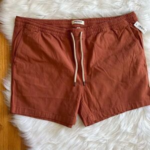 Men’s Good Threads Rust Shorts Size XXL NWOT
